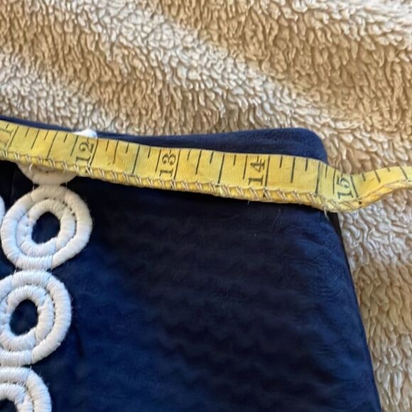 Lilly Pulitzer Navy & White Lenore Skort - Picture 11 of 12